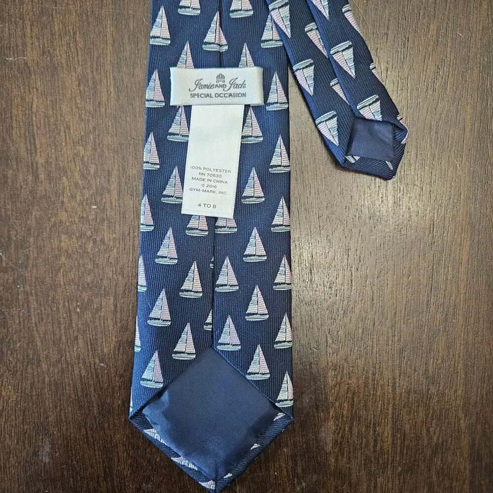 Janie and Jack‎ Boys Dress Ties Lot of 3 Size 4–8 Formal Bow Tie Necktie Preppy